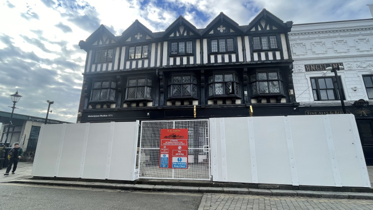 A grade II listed building in Stockport's Market Place is being converted into a new space for events and working (Image - Nub News)