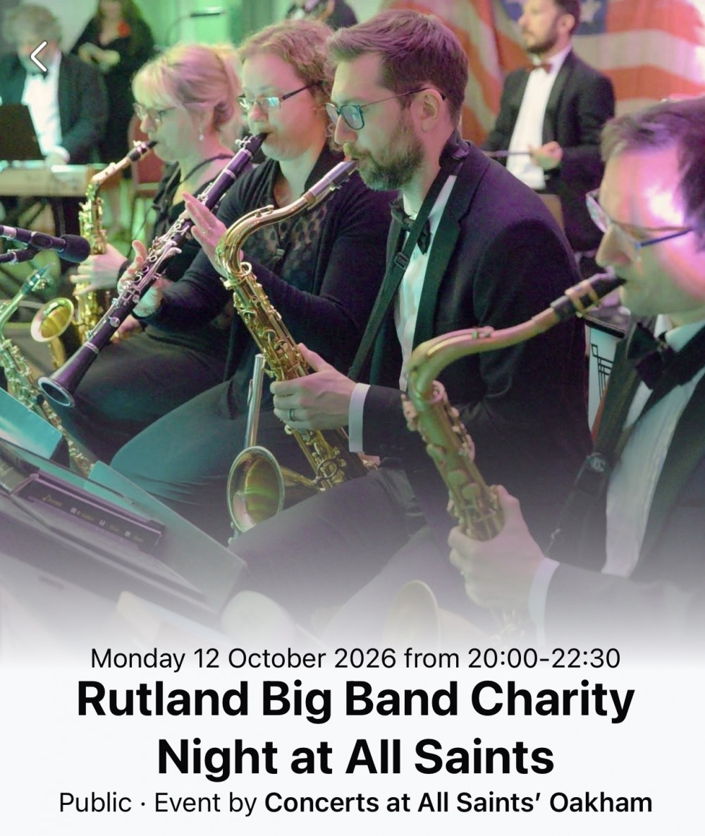 Rutland Big Band Charity Event at Oakham Church