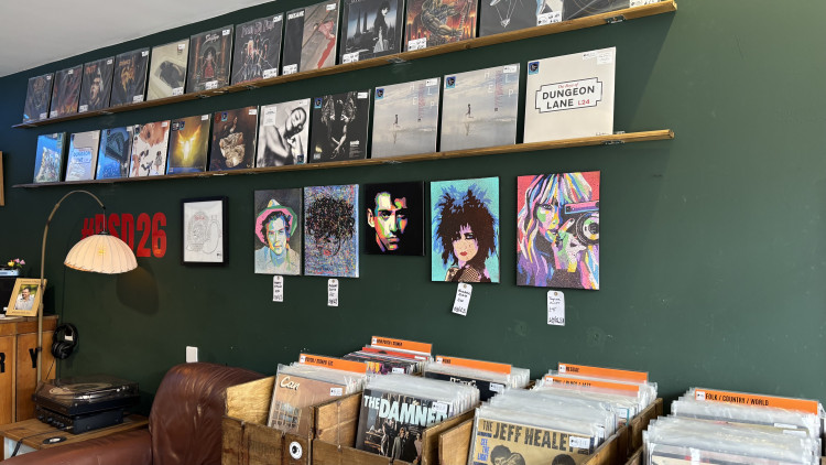Slow Century Records opened on Knowle High Street in November 2025 (Image via Nub News)