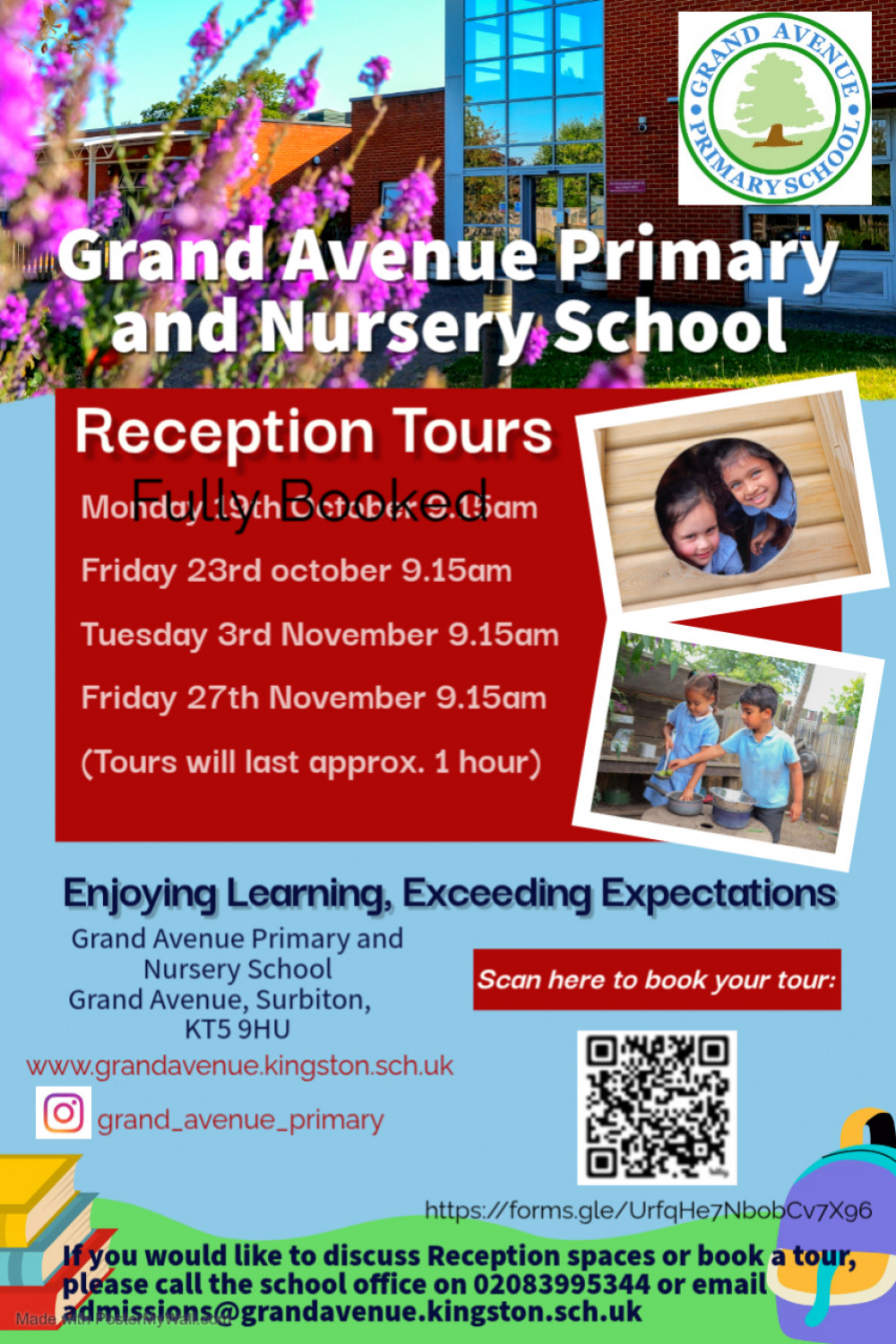 Reception School Tours