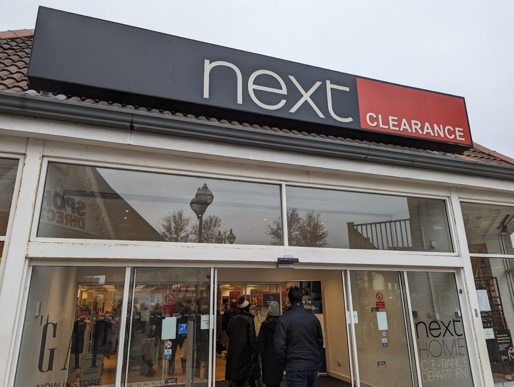 Next’s current store at Clarks Village is due to close on Saturday, 17 October.