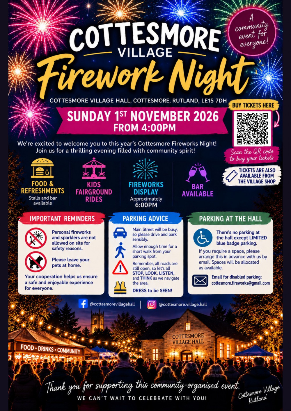 Cottesmore Firework Display
