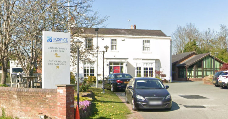 The hospice was opened in 1989 by Princess Diana (Image: Google Earth)