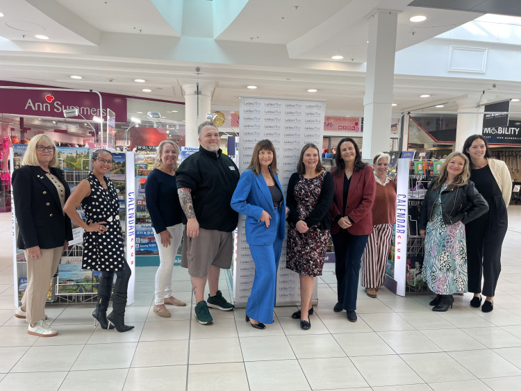 Tracey McAtamney's charity calendar, inspired by her 60th birthday, launches on October 15 at Birmingham's Repertory Theatre, featuring 39 women (image via Nub News)