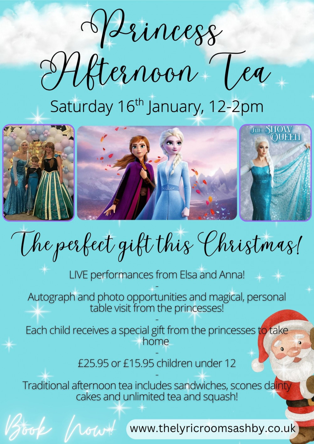 Princess Afternoon Tea with Elsa and Anna!