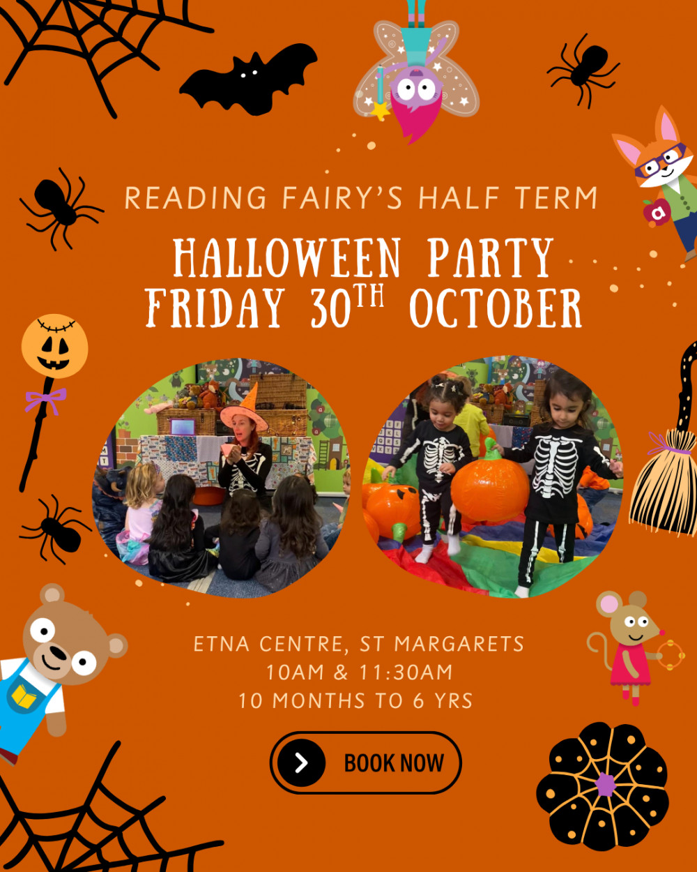 Reading Fairy’s Halloween Party 