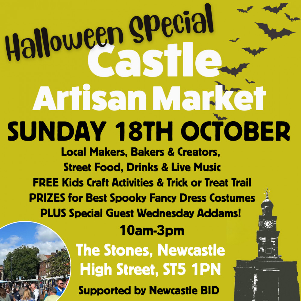 Castle Artisan Market Halloween Spooktacular & Birthday Bash! 