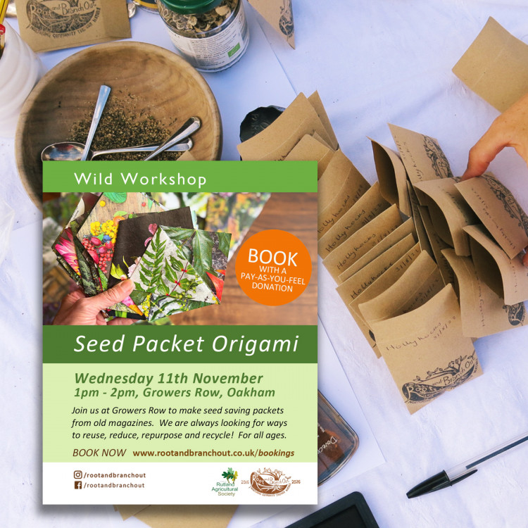 Seed Packet Origami Workshop