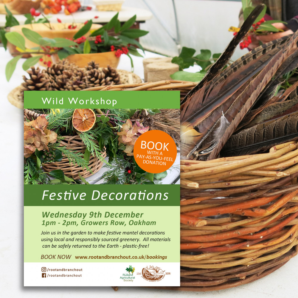 Festive Mantel Decorations Workshop