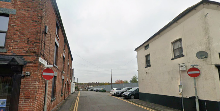 Six new affordable homes have begun construction on Queen's Street in Measham (Photo: Google Maps)
