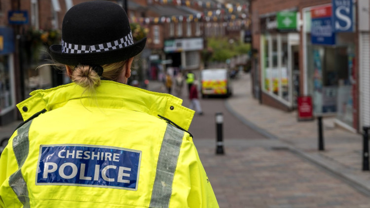 Due to the campaign’s success, officers will continue delivering the ‘Kids Are Watching’ initiative across Nantwich (image via Cheshire Police)