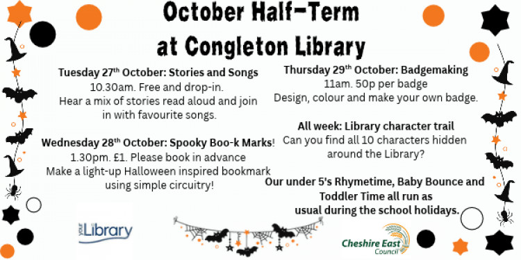 Half-Term at Congleton Library