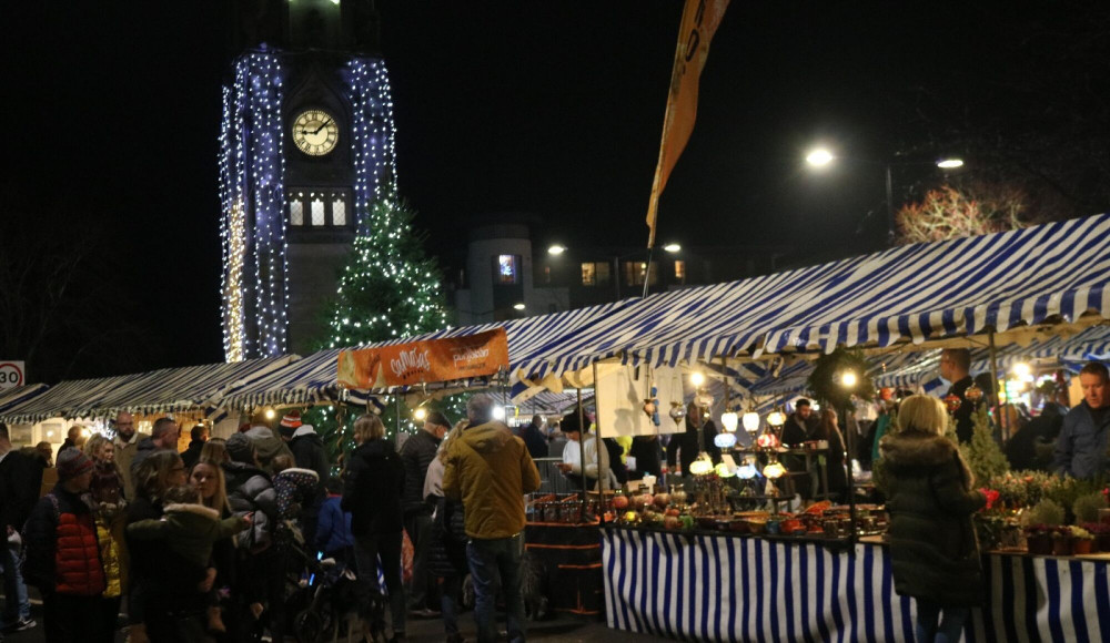 The town centre Christmas light switch-on has been cut back (image via WDC)