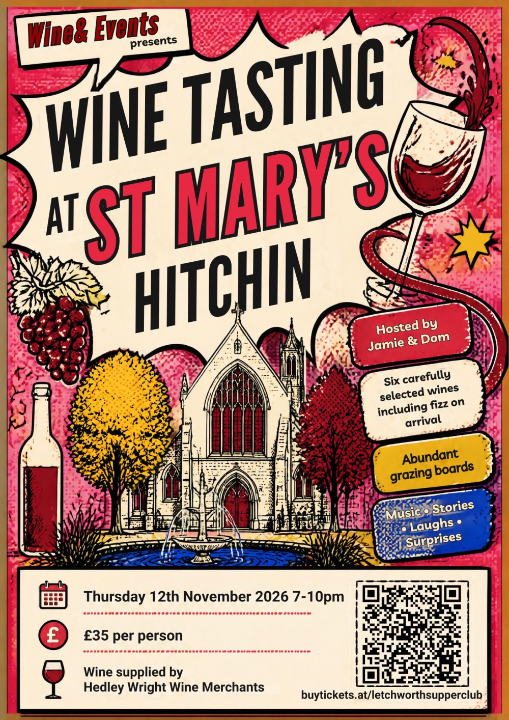 Autumn Wine Tasting at St Mary’s 