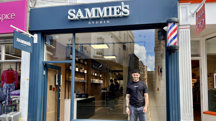 Sammie's Studio is a brand new barber shop on 10 Hill Street, Richmond (credit: Nub News).