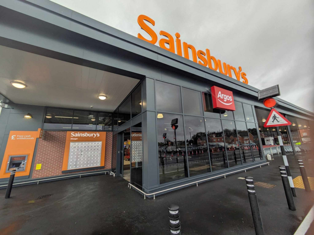 Sainsbury's on Brunds Farm Road closed for 30 minutes on Thursday afternoon due to an overhead power line fault. (Photo: Sainsbury's)