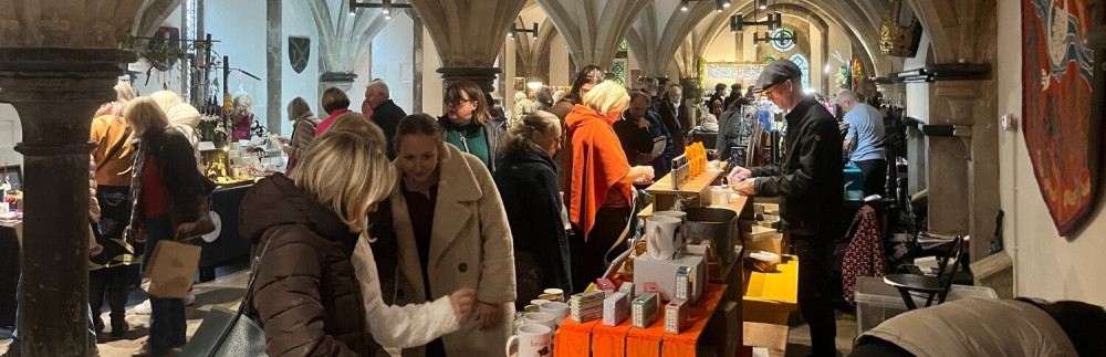 Wells' Bishop's Palace hosts its Christmas Market on Saturday, 14 November and Sunday, 15 November, featuring 70 craft stalls, food, and live music.