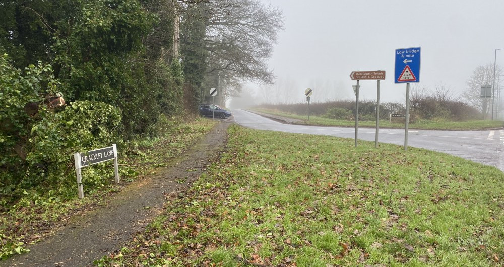Crackley Lane is closing again for HS2 works (image by Nub News)