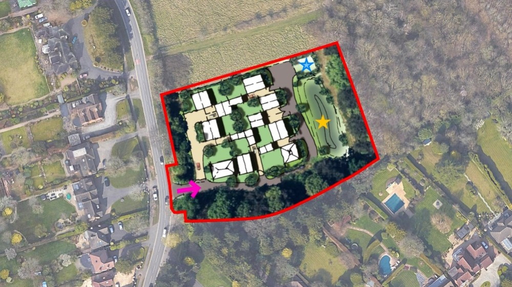 In a consultation period 10 residents objected (Image via LDRS)