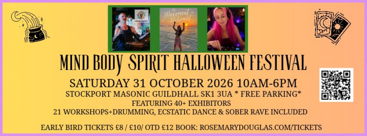 Stockport Halloween Festival of Mind Body Spirit Including Rave 