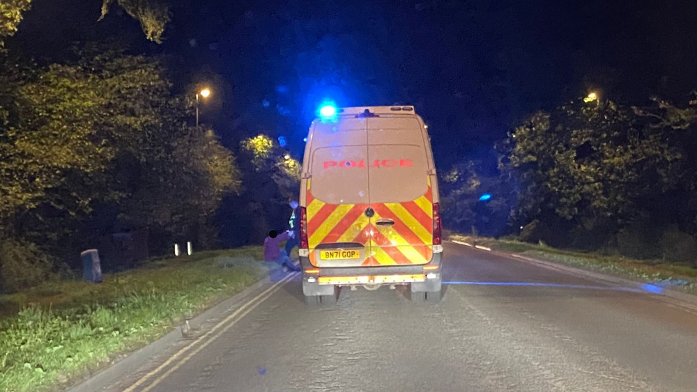 The man was arrested on Kenilworth Road (image by Nub News)