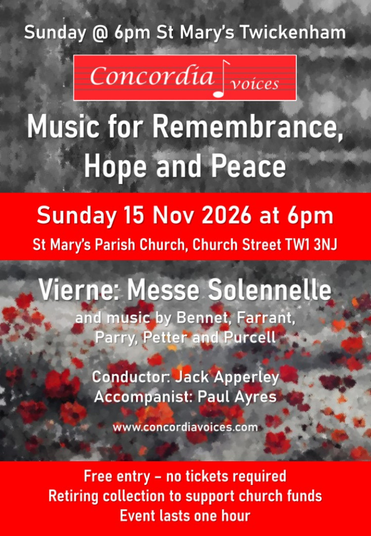 Concordia Voices: Music for Rembrance, Hope and Peace