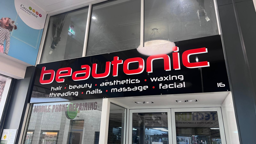 Beautonic is taking over the former Claire's unit at the Grosvenor Shopping Centre in Macclesfield (Credit: Nub News)