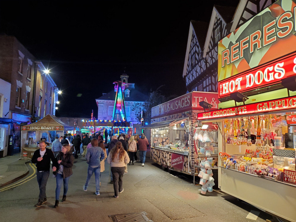 Road and car park closures will affect Warwick from Thursday, 15 October to Sunday, 25 October for the Warwick Mop and Runaway Mop fairs (image by Geoff Ousbey)