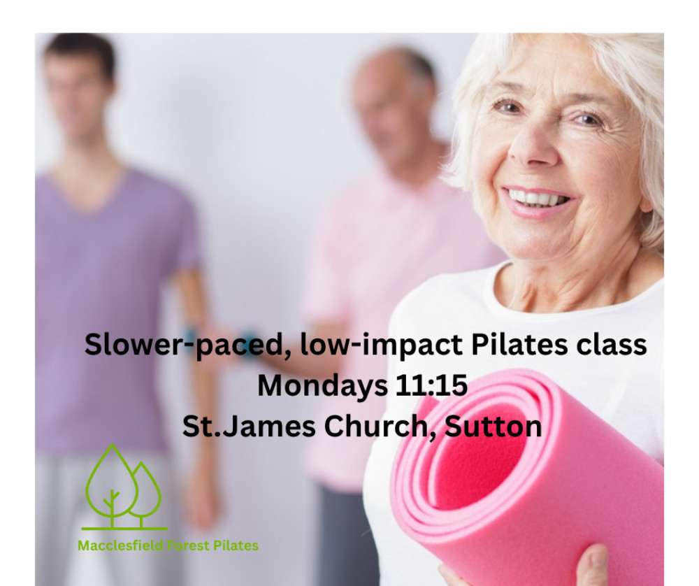 Low Impact, Supportive Pilates Class