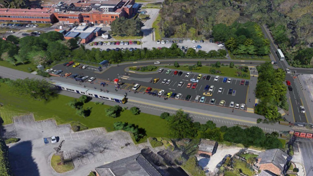 Manchester Road which runs from East Didsbury to Cheadle will see road works take place to improve the pavement in the area (Image - Pell Frischmann)