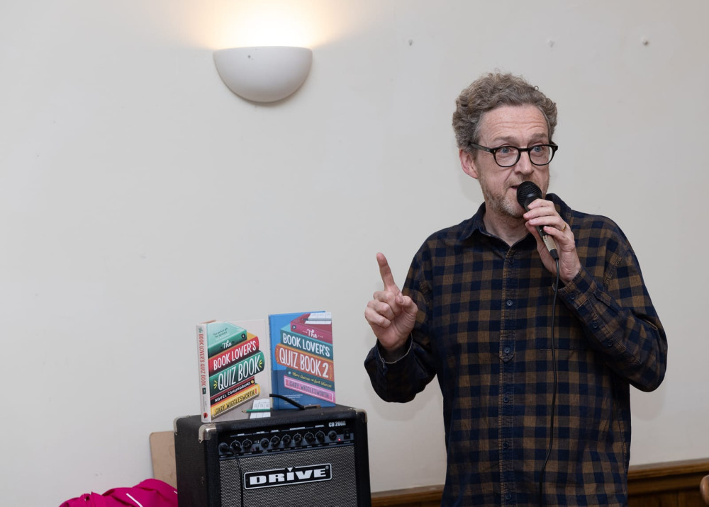 Literary Quiz host Gary Wigglesworth (Supplied) 
