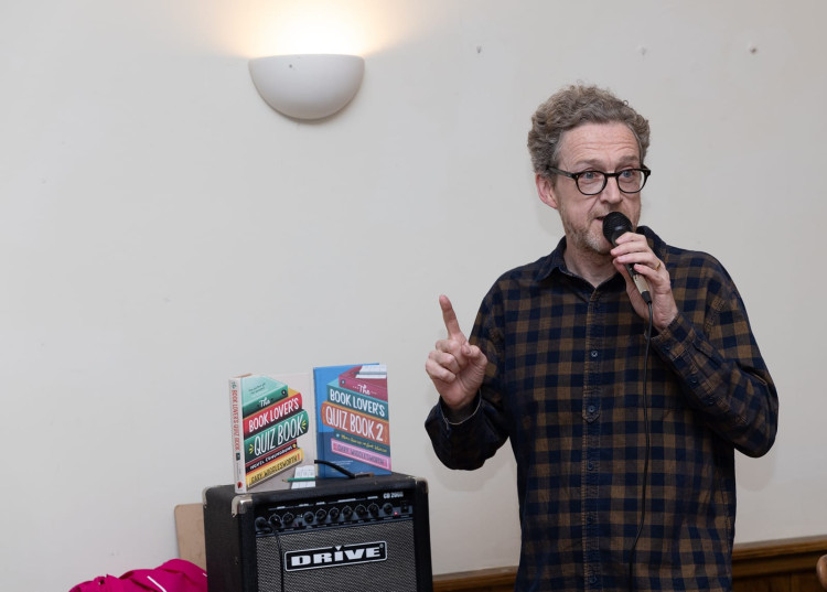 Literary Quiz host Gary Wigglesworth (Supplied) 