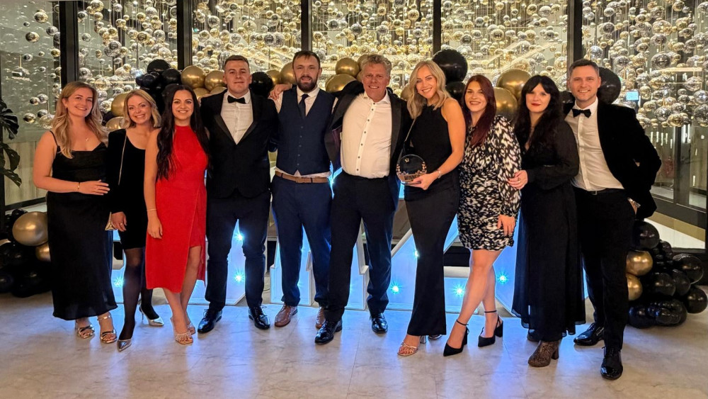 The team at Almond Family Pubs, one of the winners at the 2026 Stockport Business Awards (Image - Almond Family Pubs)