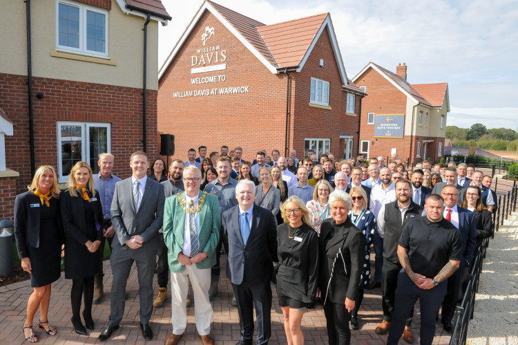 The new homes are being built off Gallows Hill (image supplied)