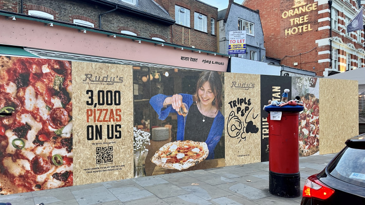 Rudy's Richmond will give away free pizzas as part of its opening (credit: Nub News).