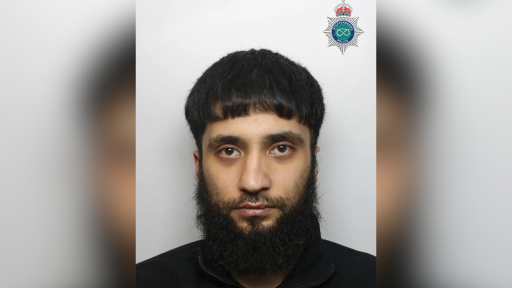 Ibrar Tariq at Stoke-on-Trent Crown Court (image via Staffordshire Police)