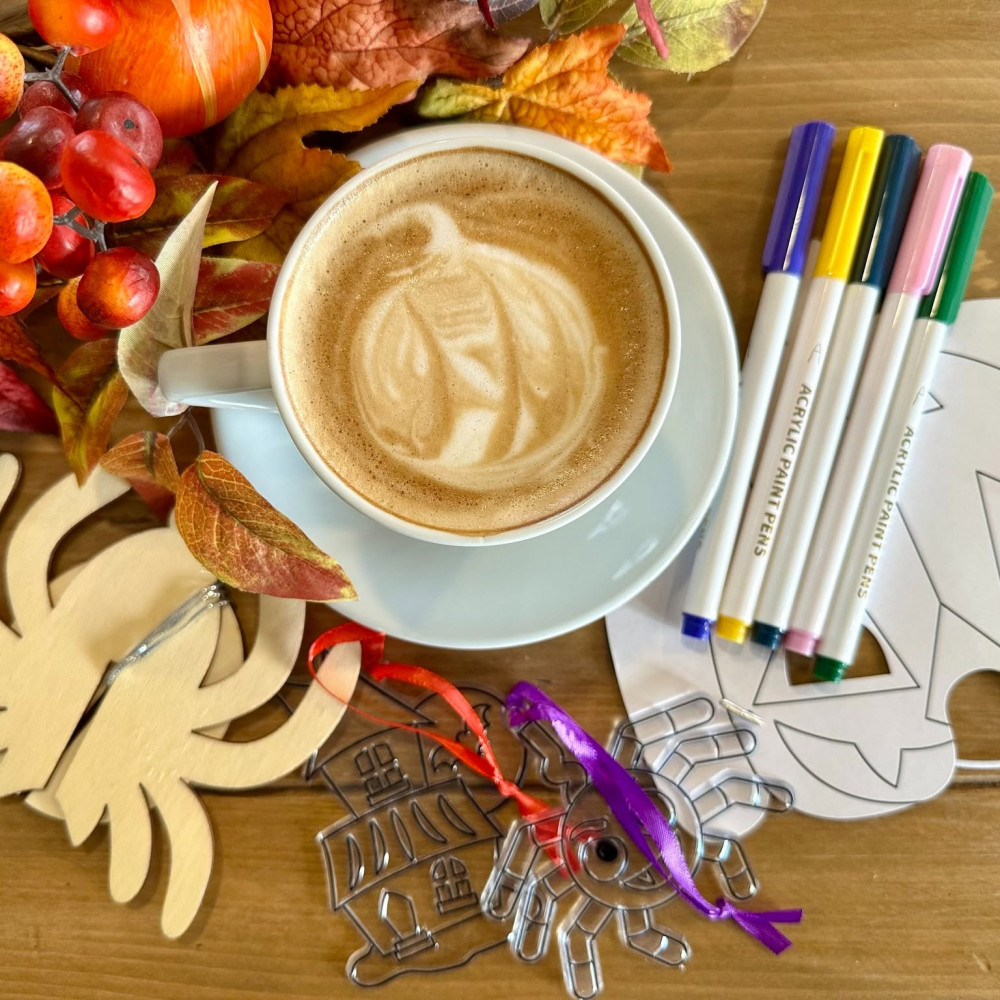 Creepy Crafts and a Cuppa