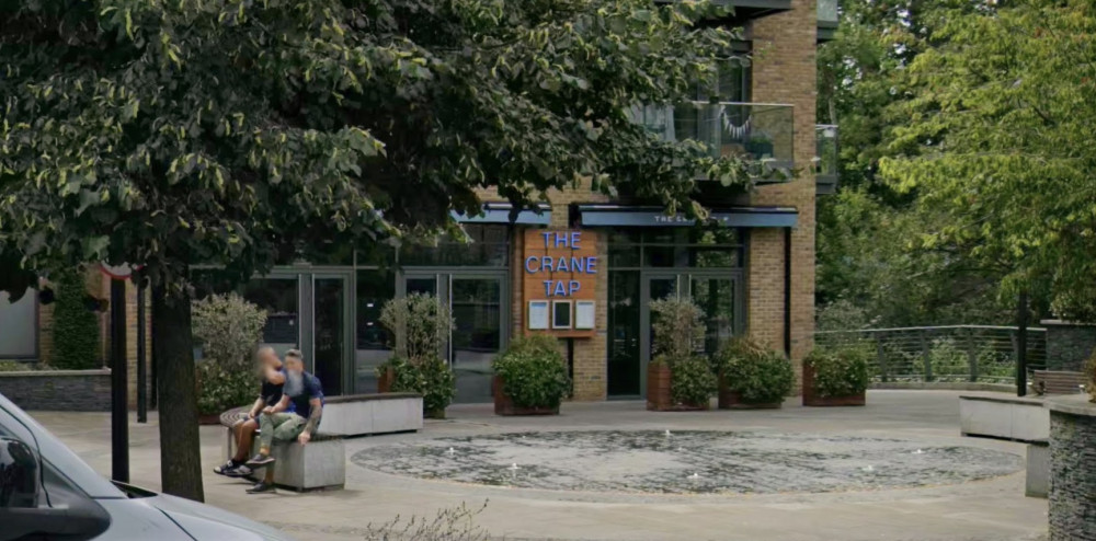 Local residents have raised concerns about The Crane Tap's new licensing application (credit: Google Map).