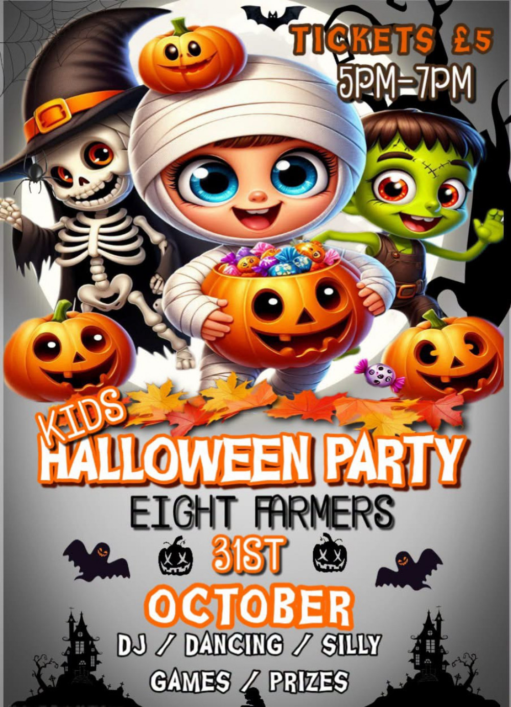 Kids Halloween Party at the Farmers