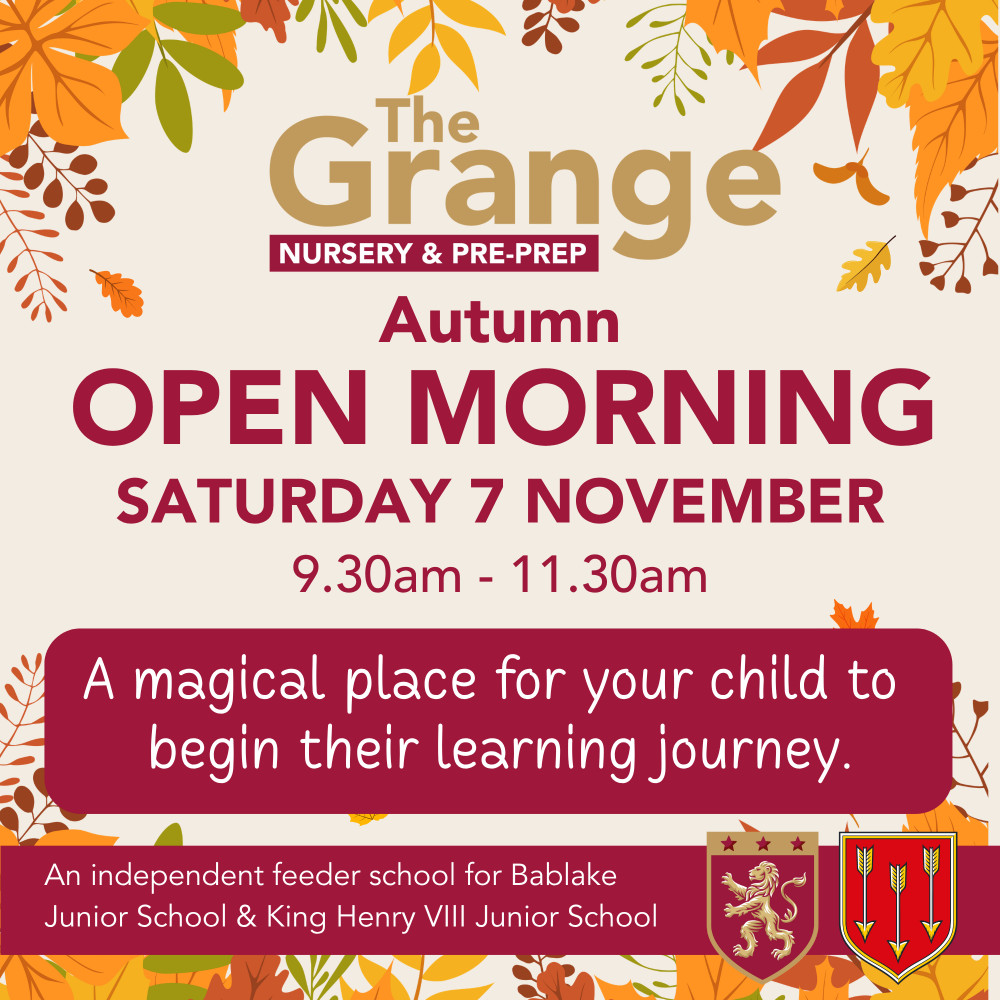 The Grange Nursery and Pre-Prep Open Morning