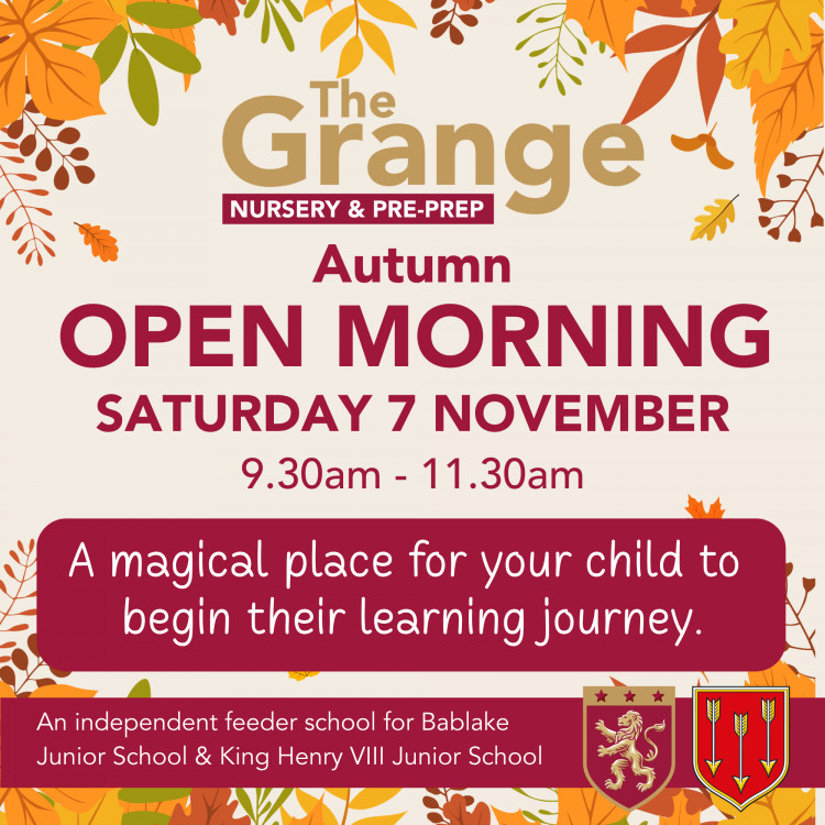 The Grange Nursery and Pre-Prep Open Morning