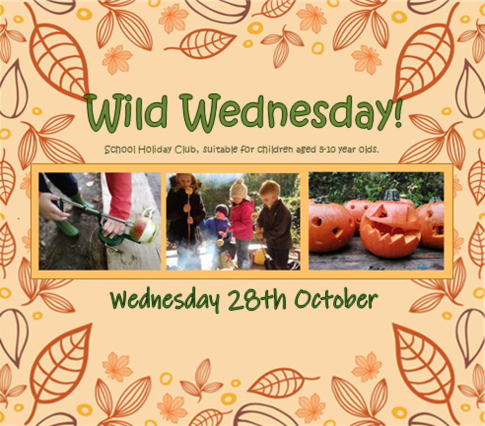 Wild Wednesday!  School Holiday Club