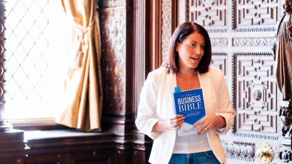 Lyndsey Meredith's The Business Bible is a compendium of business advice from a wide range of experts (Image supplied)