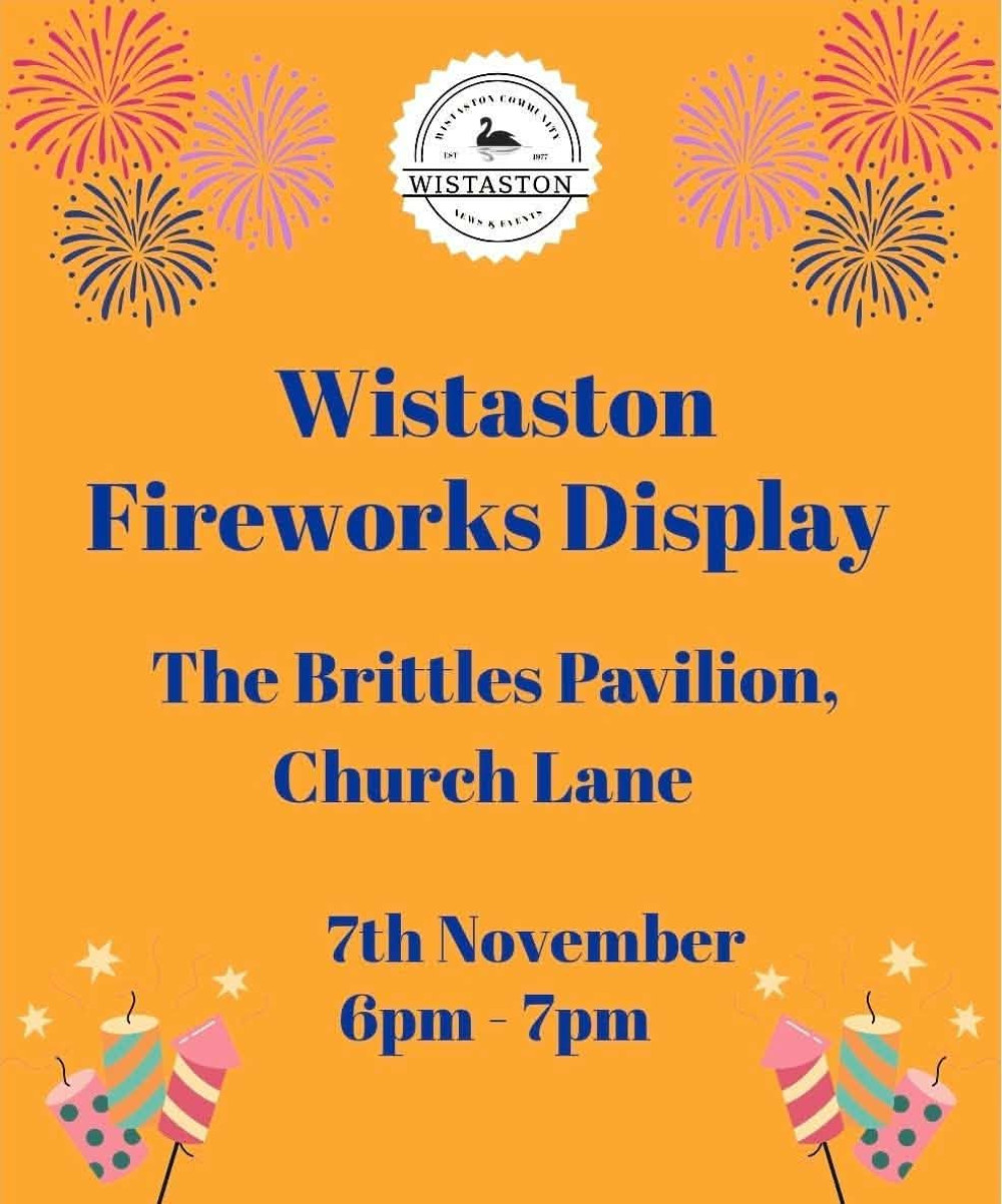 Wistaston Fireworks Display
