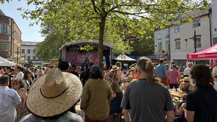 Lymelight 2026 featured more than 50 artists across three main town centre stages (image via Nub News)