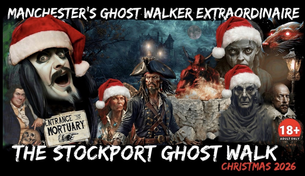 Flecky Bennett’s The Stockport “Christmas” Ghost Walk