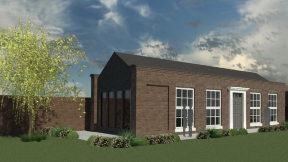 The proposed 'summer house' building at Heatham House Youth Centre, Twickenham (credit: Planning application).
