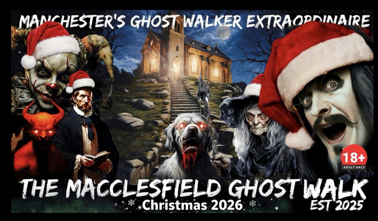 Flecky Bennett’s The Macclesfield “Christmas” Ghost Walk 