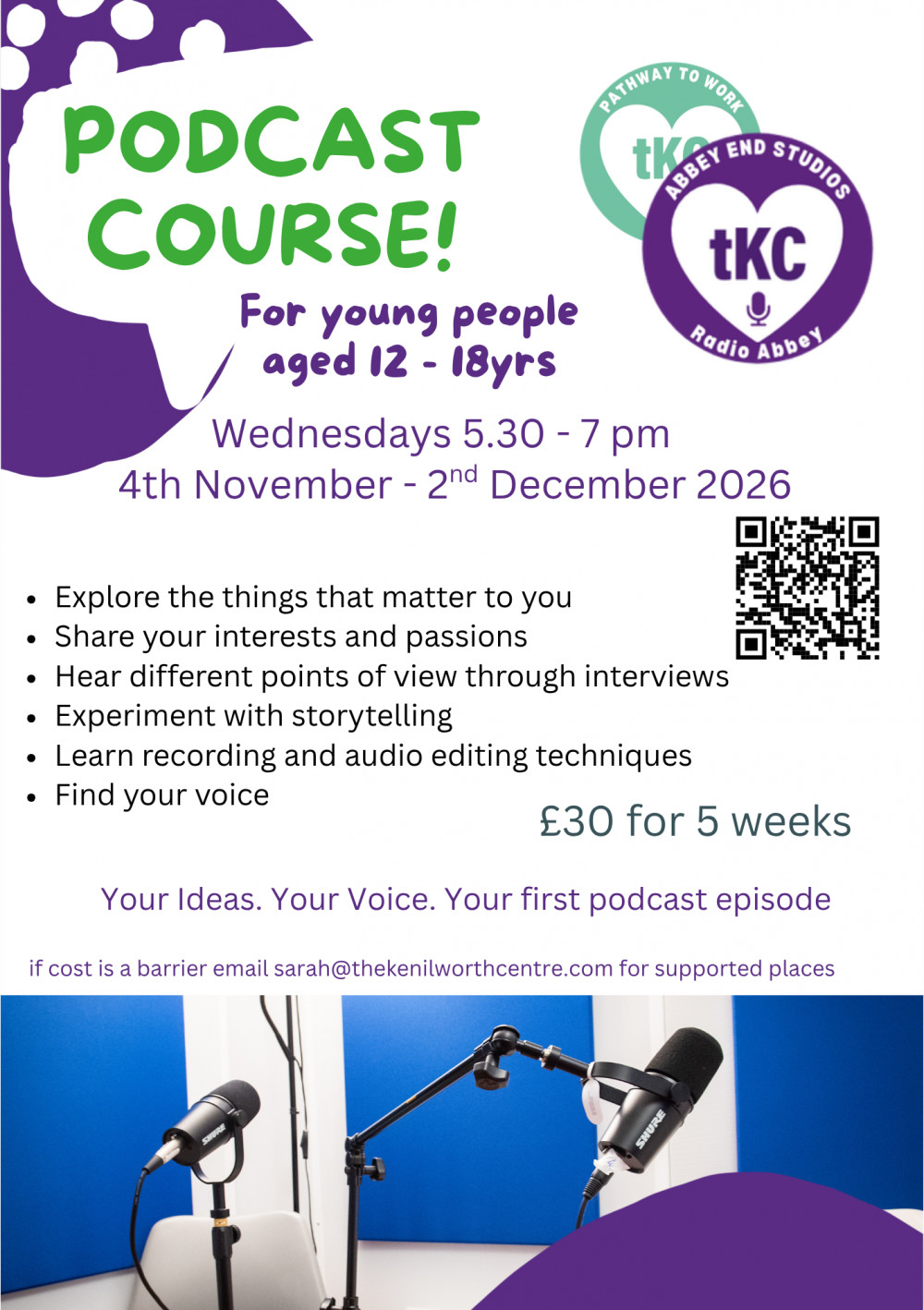Podcast Course for Young People