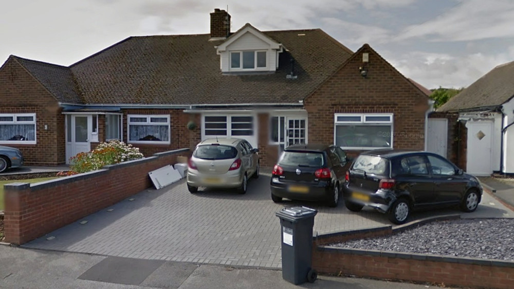 The application was for a single storey rear extension, part-front extension and proposed outbuilding for home gym and office (Image via Google Maps)